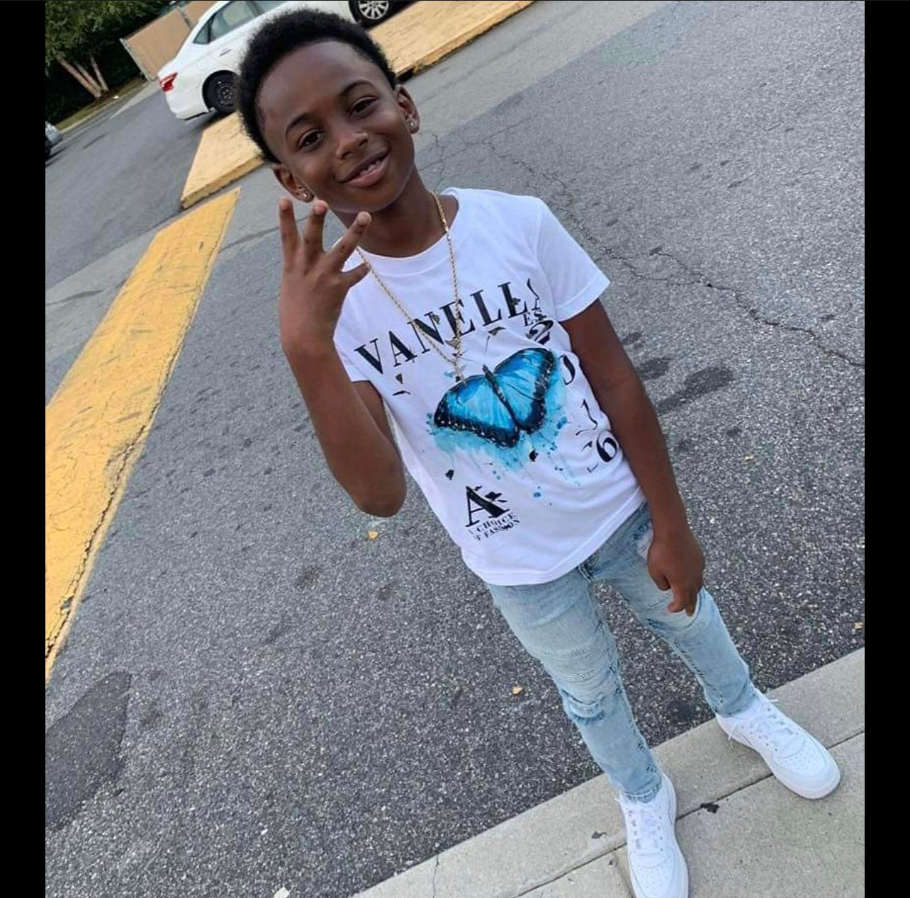 Kids “Butterfly Effect” Tee