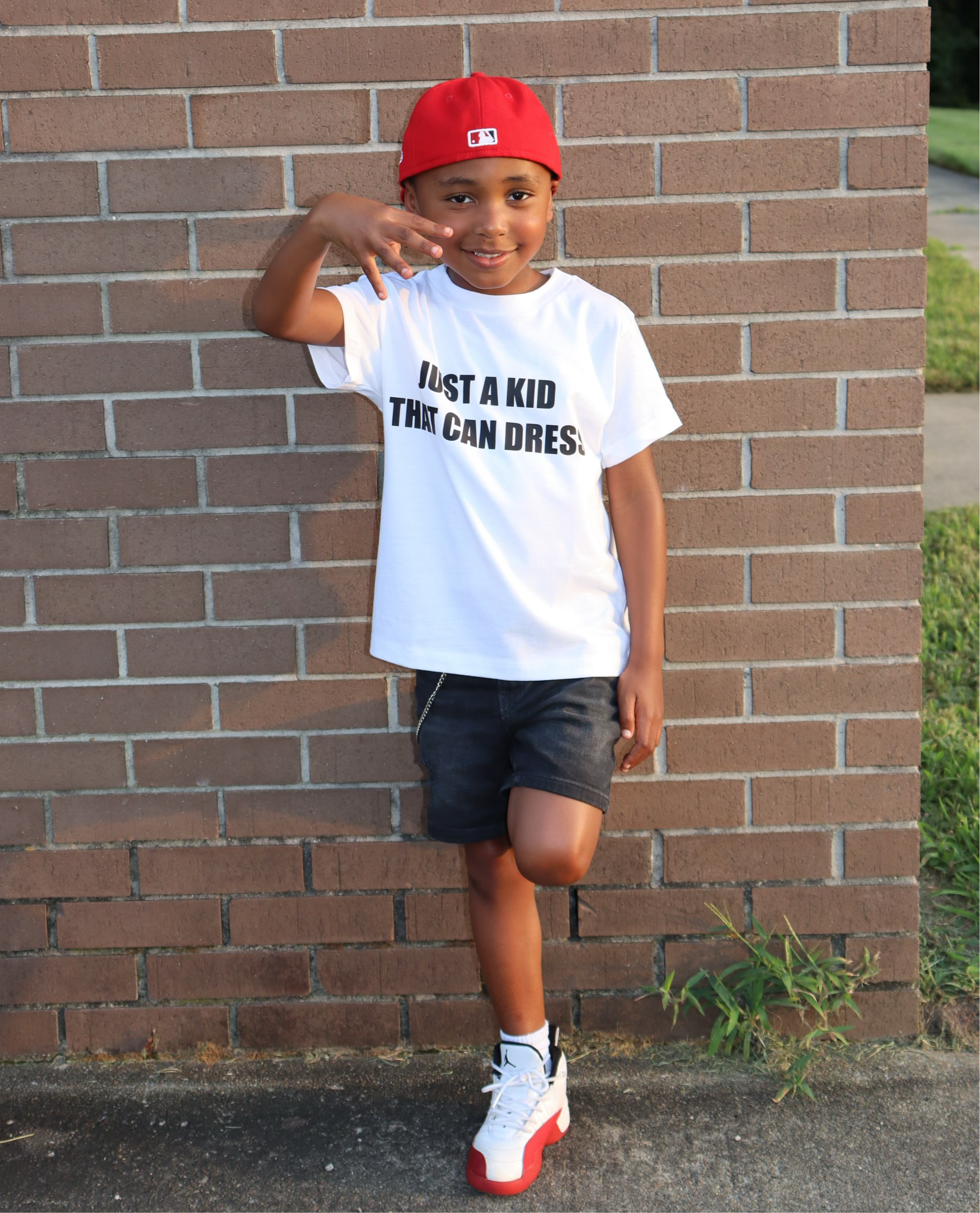 Kids “JUST A KID” Tee
