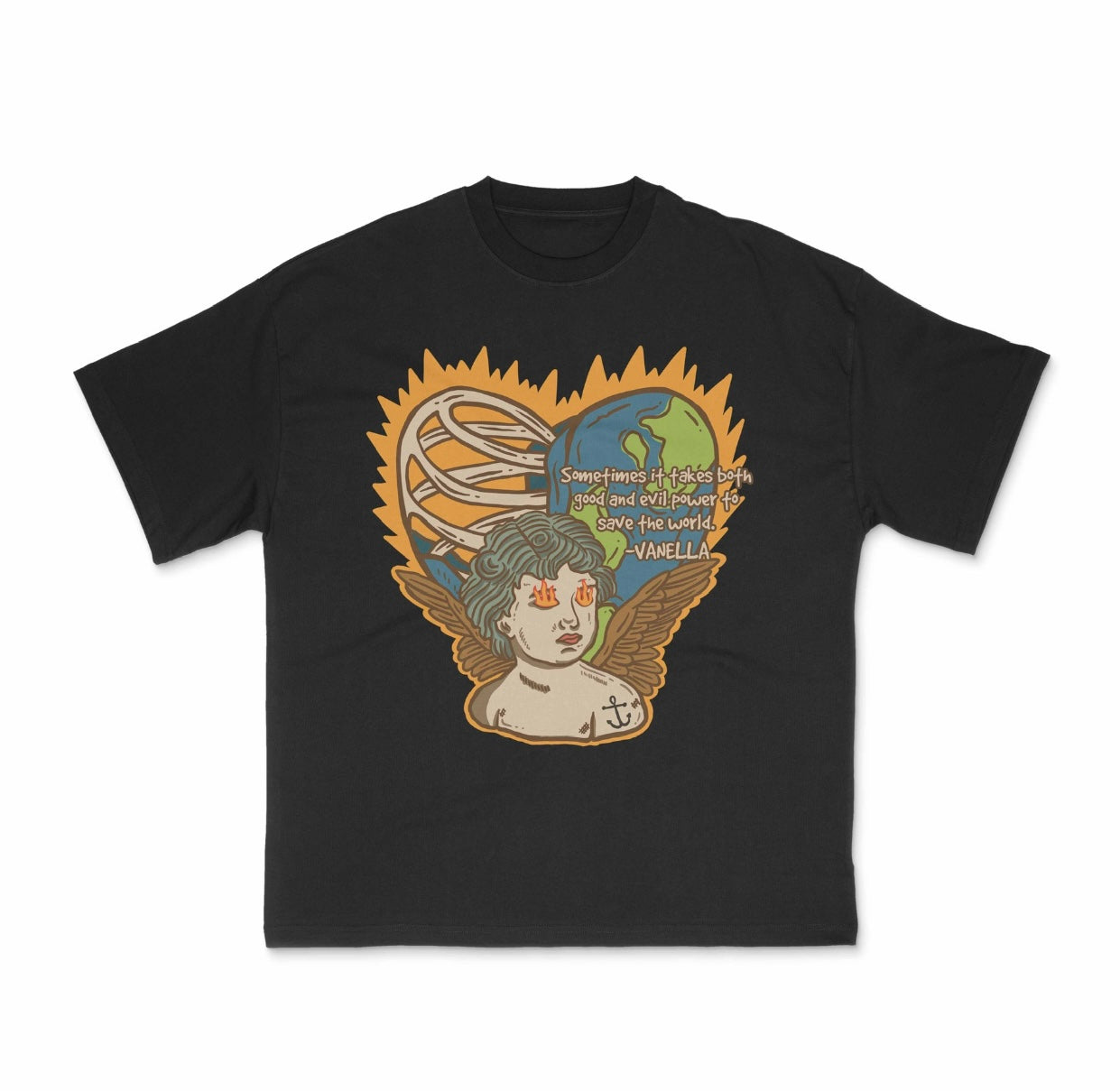 Kids “ Angel World “ Tee
