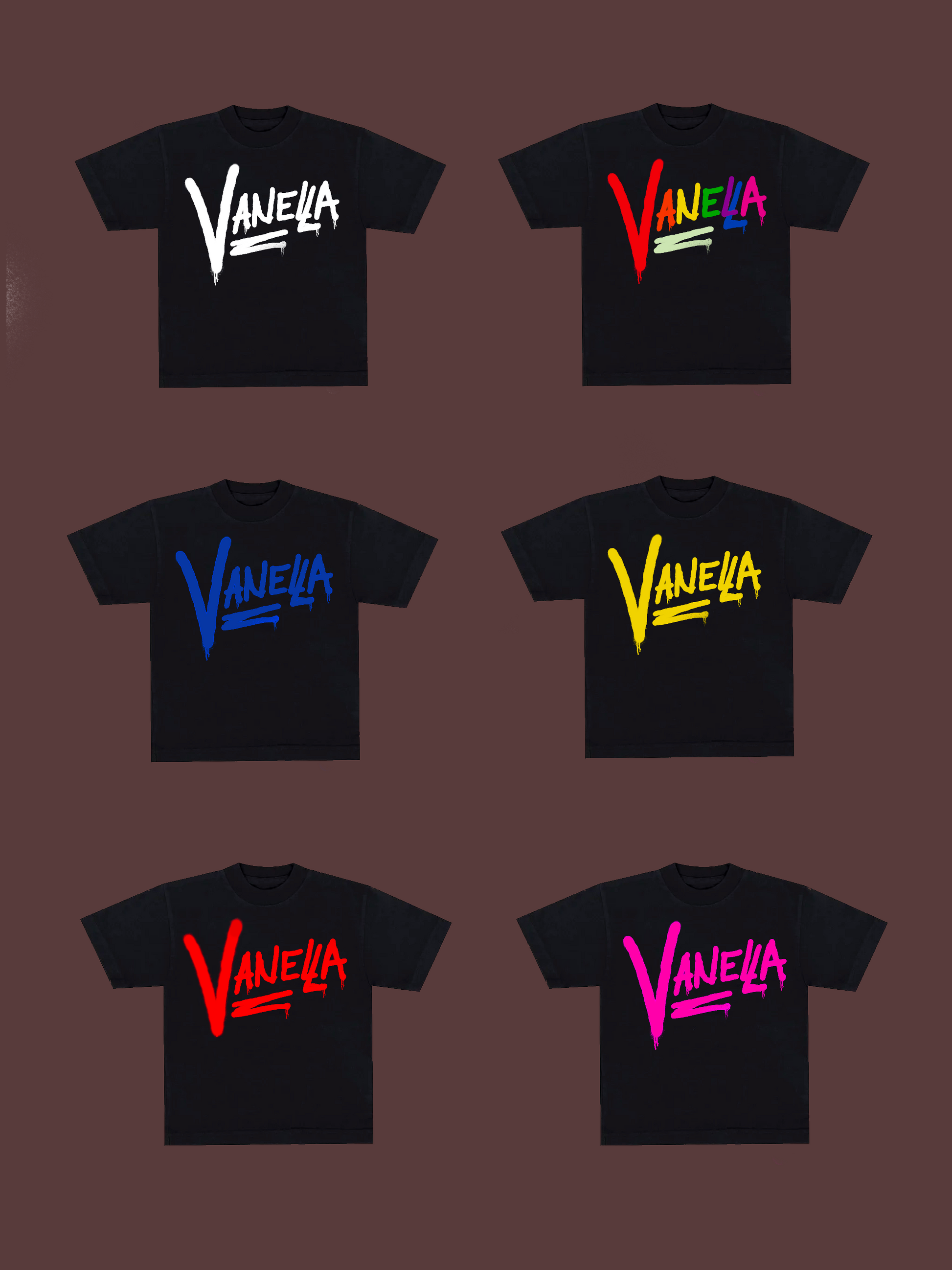 Kid Spray Paint Tees