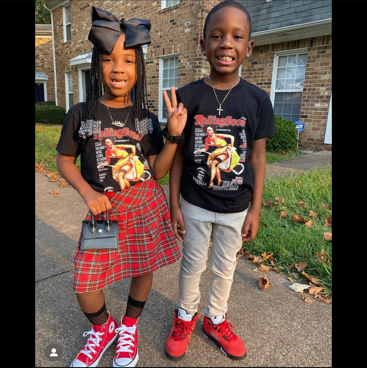 Kids “ Rolling Stone “ Tee