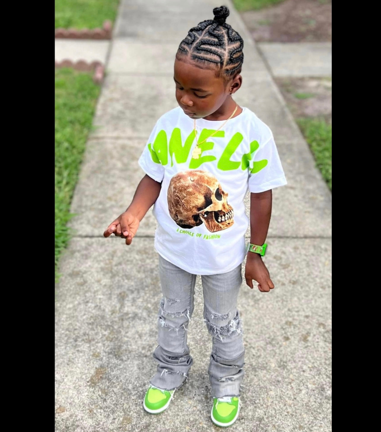 Kids “ Big Word “ Tee